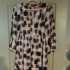 Blue, purple and white Kate spade dress - 6